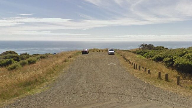 The scene at Whaanga Rd, Raglan. Picture: Google