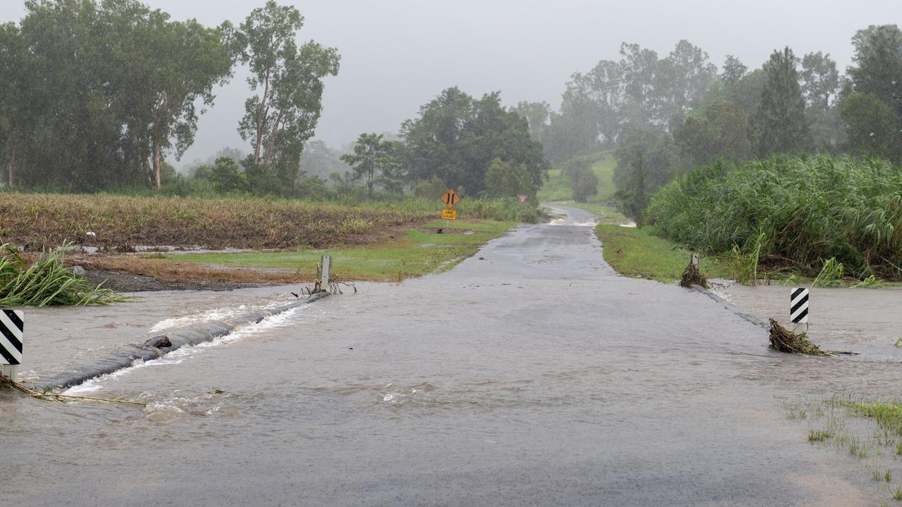 Cattle Creek at Kowari Road, Finch Hatton. Monday January 16 2022. Picture: Michaela Harlow