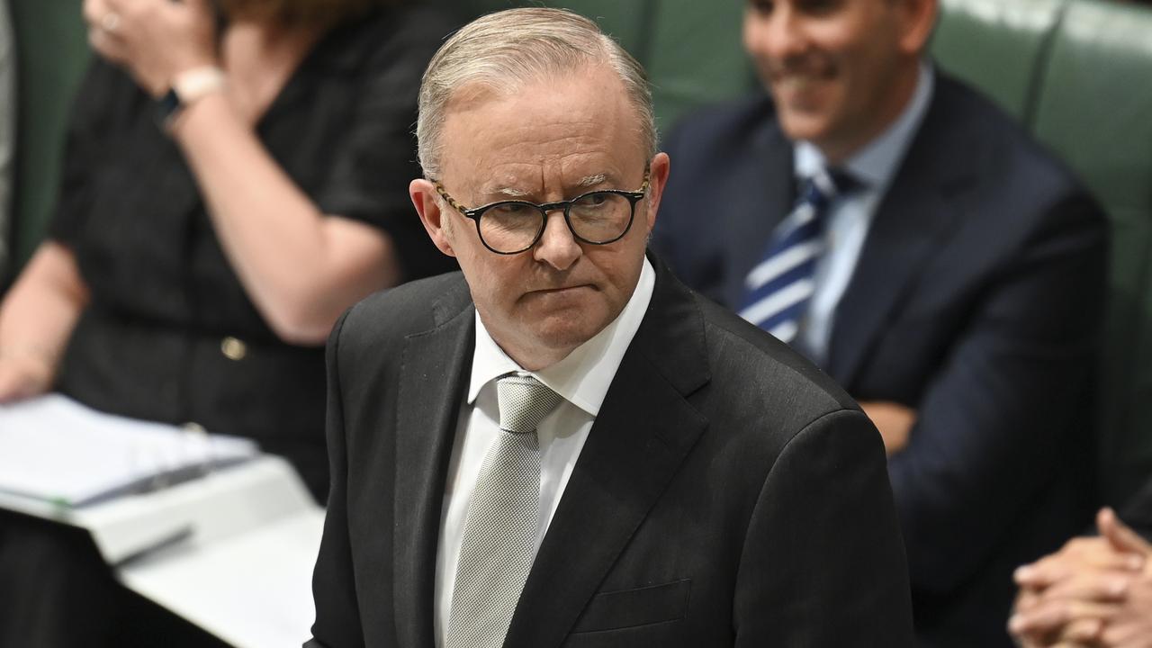 Prime Minister Anthony Albanese said the targeting of Jewish Australians in last week’s doxxing attack was completely unacceptable. Picture: NCA NewsWire / Martin Ollman