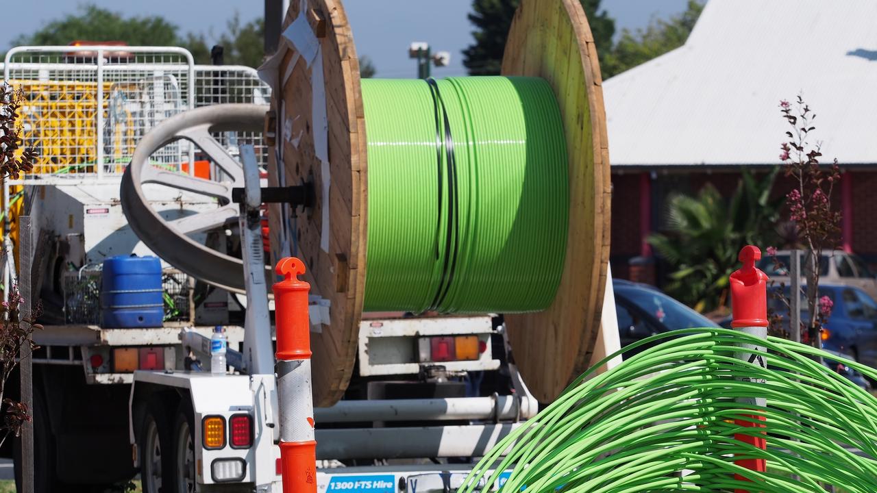 The original NBN plan called for a lot more of these green fibre optic cables.