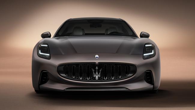 The Maserati Gran Turismo Folgore is the brand’s first EV. Picture: Supplied.