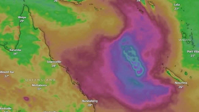 A tropical low, designated 22U, has formed over the northern Coral Sea, and the Bureau of Meteorology says there is a high chance it could develop into a tropical cyclone by Monday.