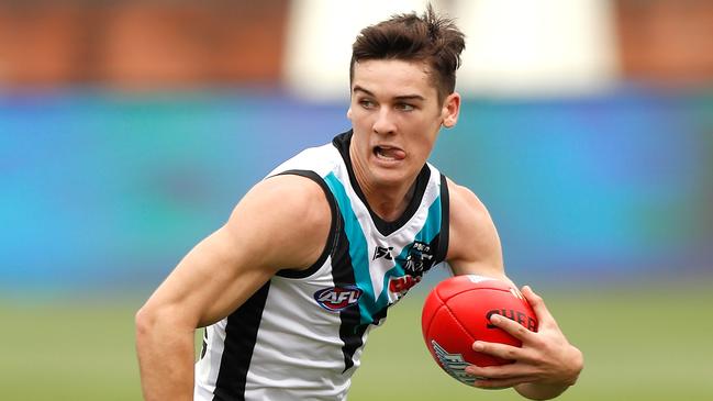 Connor Rozee is Port Adelaide’s leading goalkicker.