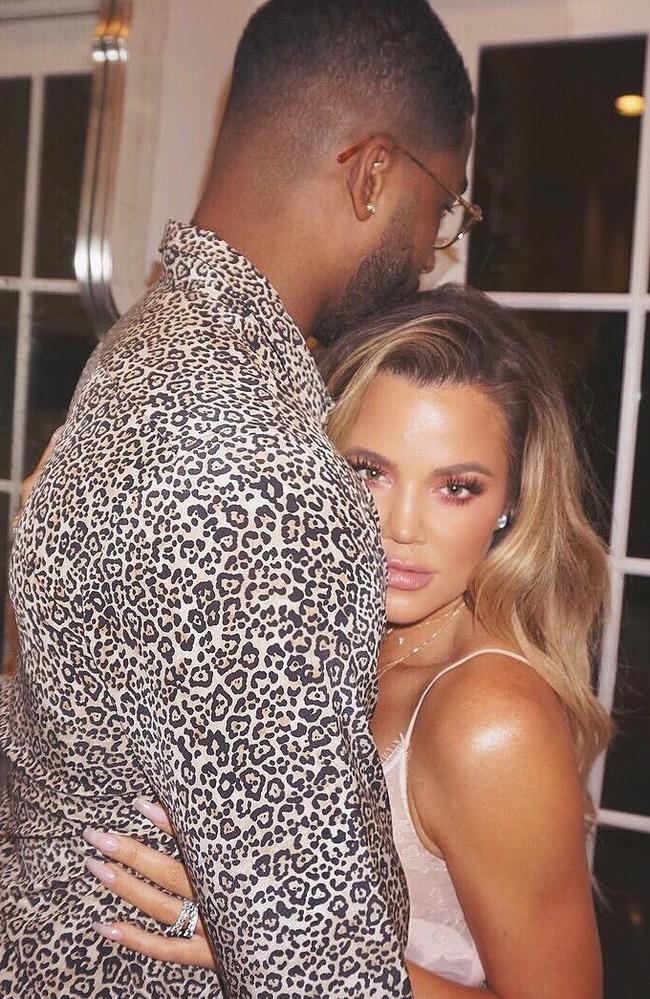 Khloe Kardashian and Tristan Thompson have had a rollercoaster romance. Picture: Khloe Kardashian/Instagram