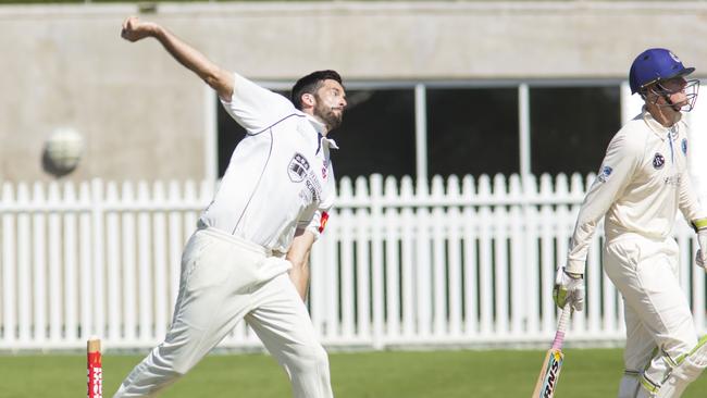 Will Somerville playing Sydney grade cricket for Easts last year