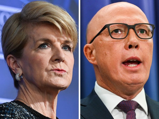 Julie Bishop makes bold call on Voice