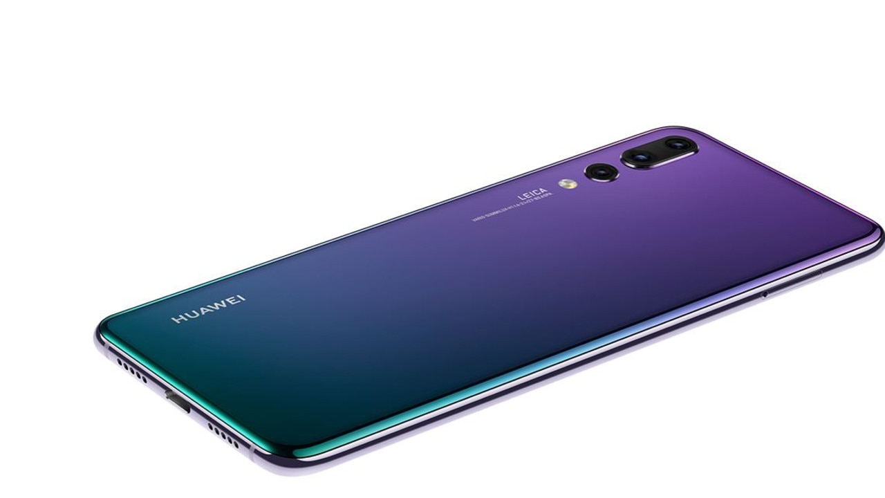 The Huawei P20 Pro smartphone is the first to feature a Leica "triple camera".