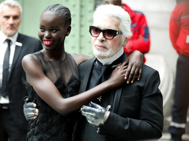 Adut Akech says Karl Lagerfeld’s death “breaks my heart”. Picture: Supplied