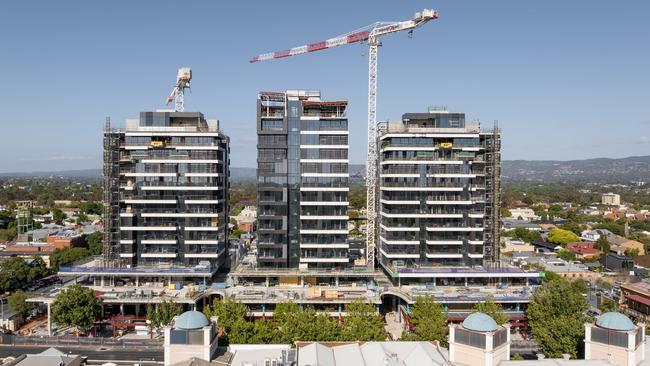 North Adelaide’s Eighty Eight O'Connell project, on the long-dormant former Le Cornu site. Build more like this. Picture: Supplied by Commercial &amp; General