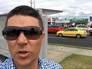 Former National's candidate Matthew Fraser called protesters rallying against the Cudgen hospital site "the great unwashed" during a video last Friday.