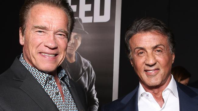 Arnold Schwarzenegger tricked Sylvester Stallone into Stop! Or My Mom ...