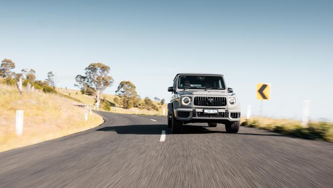 The 2025 Mercedes-AMG G 63. The Mercedes AMG G 63 isn’t just a car, it’s an icon.Born in 1979 as a rugged military vehicle, it has now evolved into the most popular luxury SUV in the world.Everyone from Hollywood stars to technology entrepreneurs drive this car.Its design has kept true to its roots, with its unmistakable boxy silhouette, roaring V8 engine and off-road capability.