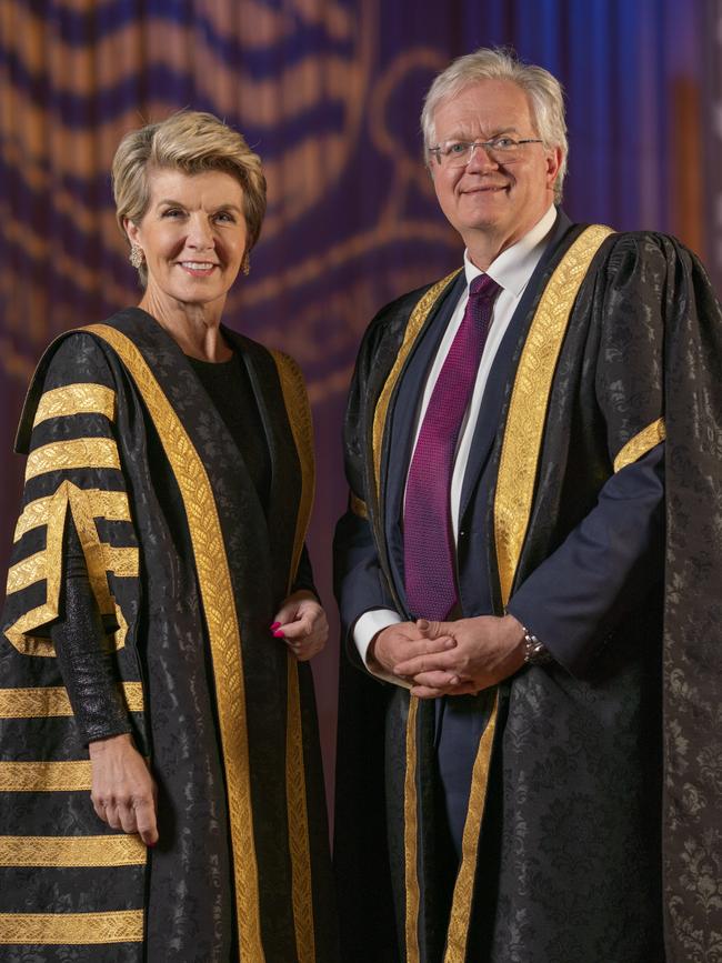 ANU’s Julie Bishop and Brian Schmidt