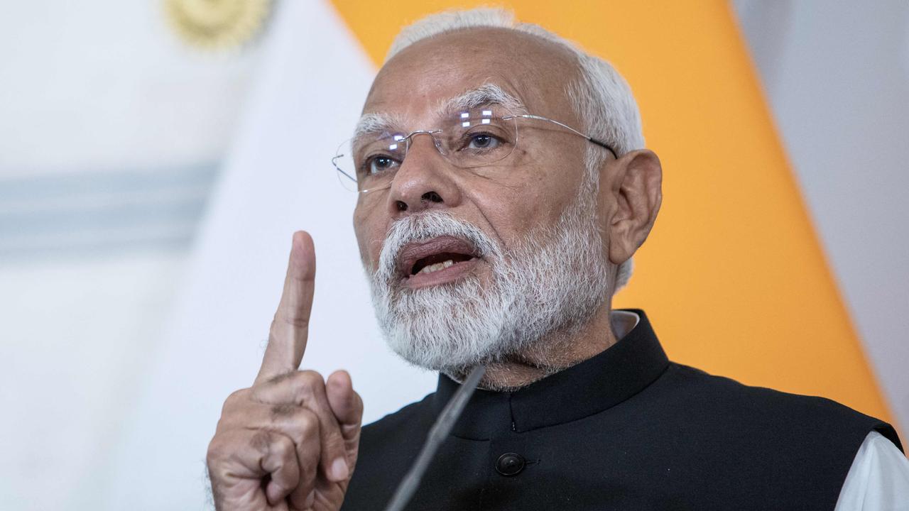 Indian Prime Minister Narendra Modi warned citizens against the scams. Picture: Alex Halada/AFP