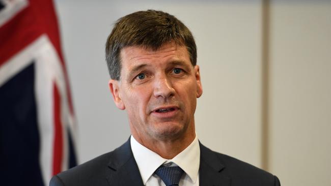 Federal Energy Minister Angus Taylor. Picture: AAP