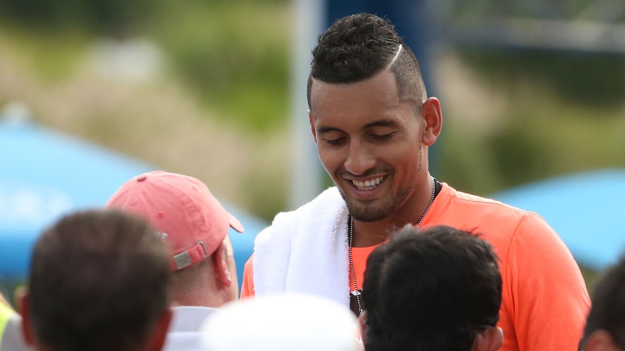 Nick Kyrgios opens up on talking to fans struggling with mental health