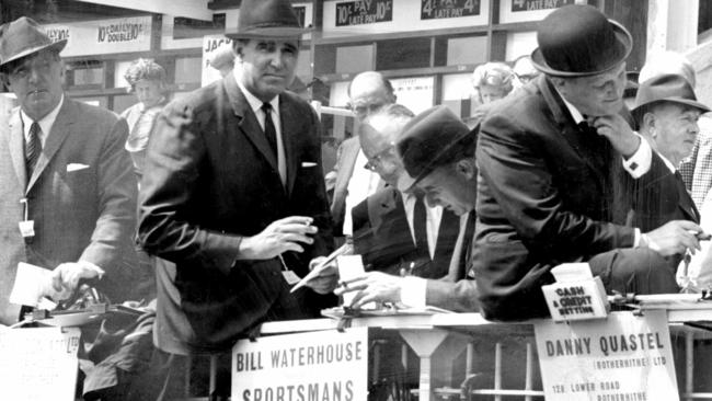 Bill Waterhouse at Epsom Races in England in June 1967.