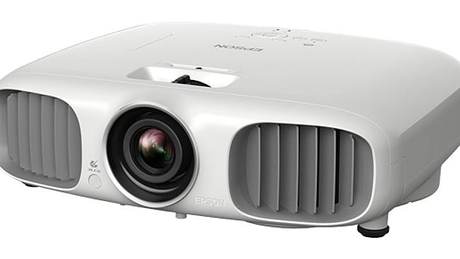 A projector with its super big screen size will have friends flocking. Source: supplied 