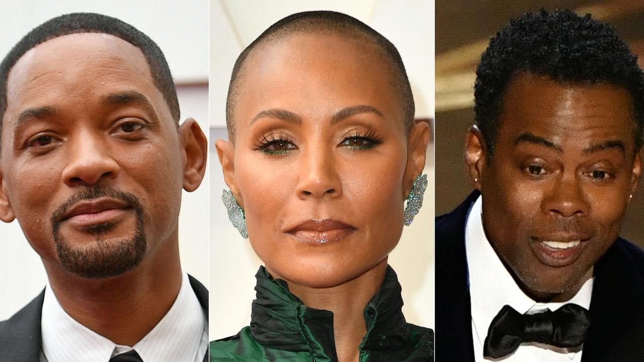 Actor Will Smith (L), actor Jada Pinkett Smith and comedian Chris Rock have been at the centre of the fallout from Sunday’s Oscars.