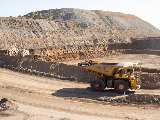 BHP's Blackwater coal operations, part of its BVMA asset group. Picture: Supplied by BHP