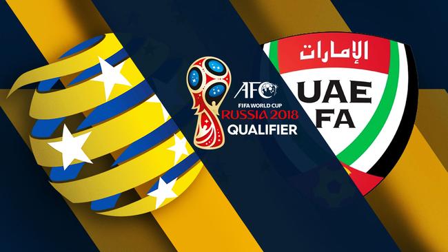 Socceroos v UAE in WCQ.