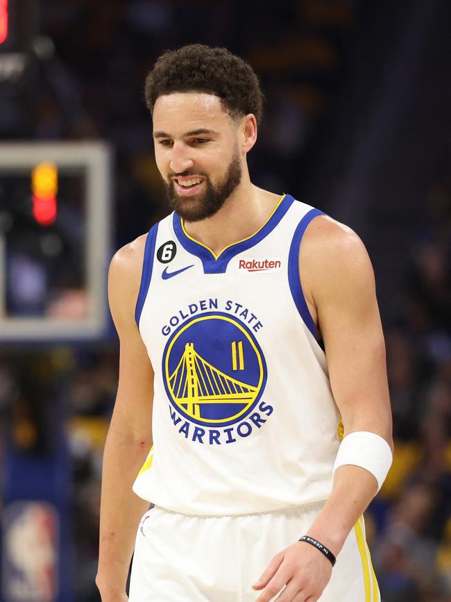 Klay Thompson poured in 30 points for the Lakers. Picture: Getty Images/AFP