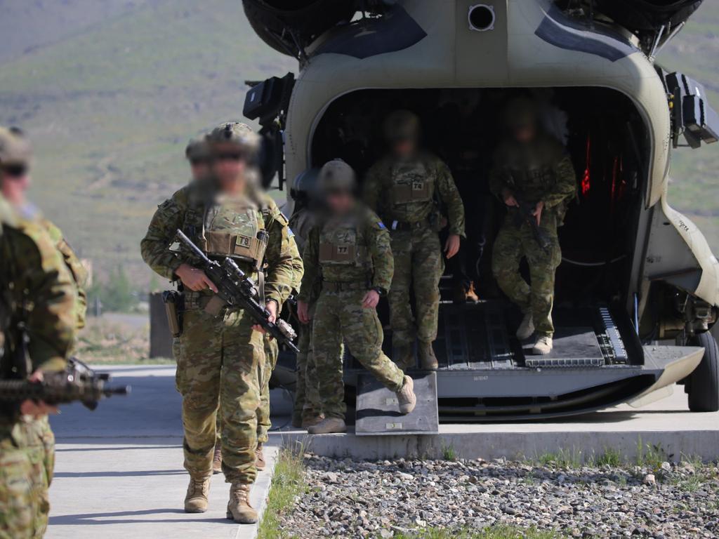 Defence Chief General Campbell said Australian defence forces committed the “most serious breaches of military conduct and professional values”. Picture: Gary Ramage