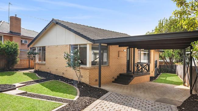 The four-bedroom house at 4 Woodley Court, Highton, is available to rent for $570 a week.