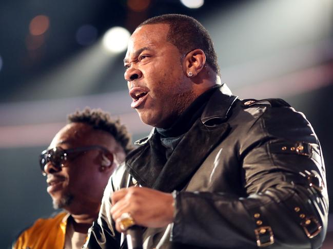 Busta Rhymes performs during The 59th GRAMMY Awards at STAPLES Center on February 12, 2017 in Los Angeles, California. Picture: Getty