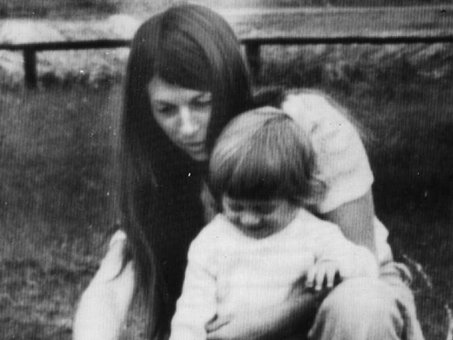 A family photo of Suzanne Armstrong with son Gregory.