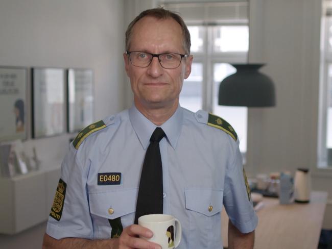 Danish policeman Allan Aarslev is an advocate of the program which aims to reintegrate disenfranchised you men into society. Picture: Dateline