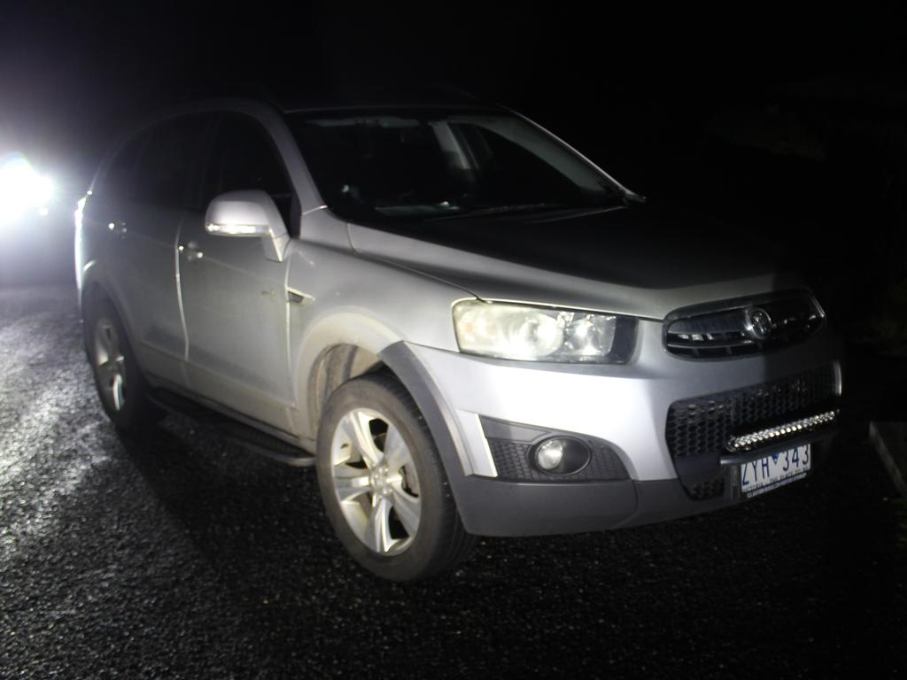 Keith Lees’s silver Holden Captiva