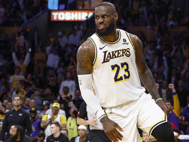 Basketball markets would hang on LeBron. Picture: Ronald Martinez/Getty Images