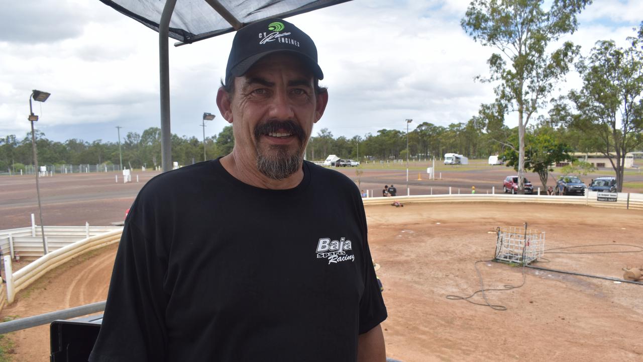 President of the Maryborough 1/4 RC Speedway, Mark Nicholls. Photo: Stuart Fast