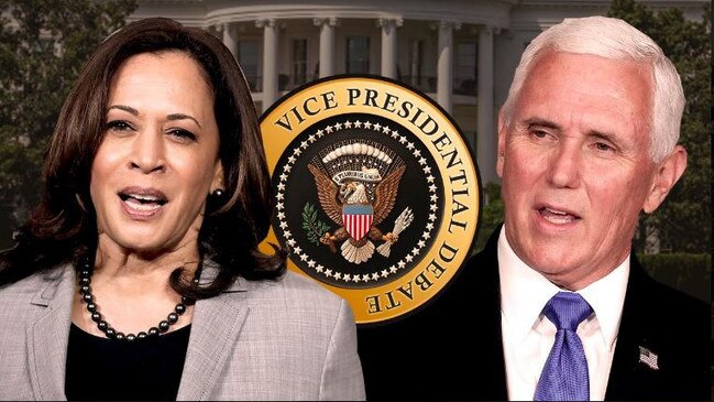 Kamala Harris and Mike Pence