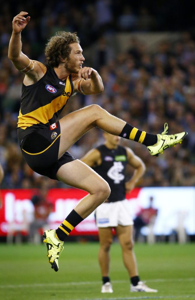 Ty Vickery is not the answer to the Tigers’ woes and must be allowed to leave as a free agent at the end of the season. Picture: Colleen Petch