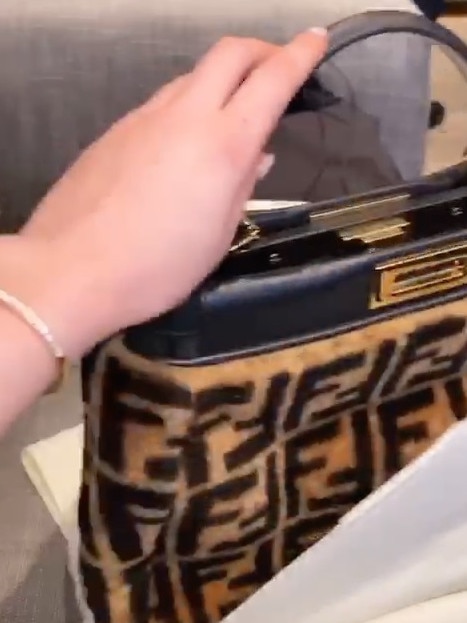 A Fendi handbag at the product party. Picture: Instagram