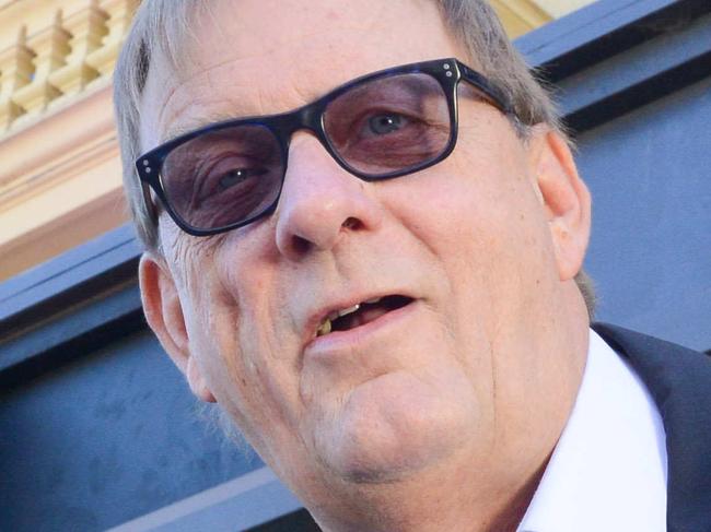 Peter Goers at Her Majesty's Theatre, Tuesday, March 13, 2018. The theatre is to close for a major rebuild. (AAP Image/ Brenton Edwards)