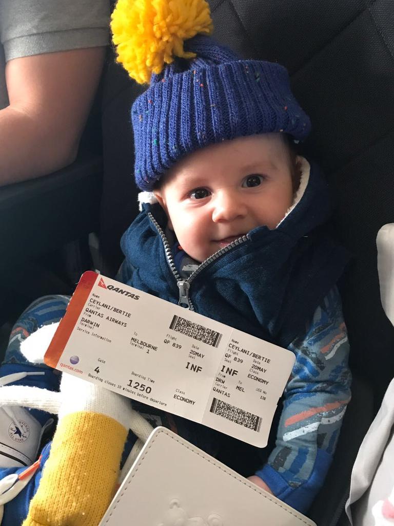 Bertie has had to fly to Melbourne multiple times.