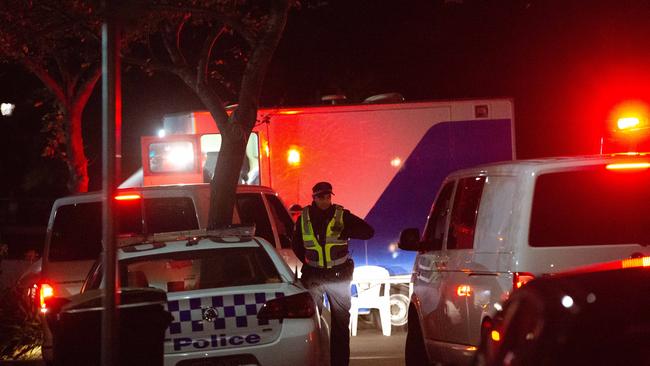 O’Shea met someone after dark at the Armadale St end of Fawkner Park. Picture: Sarah Matray