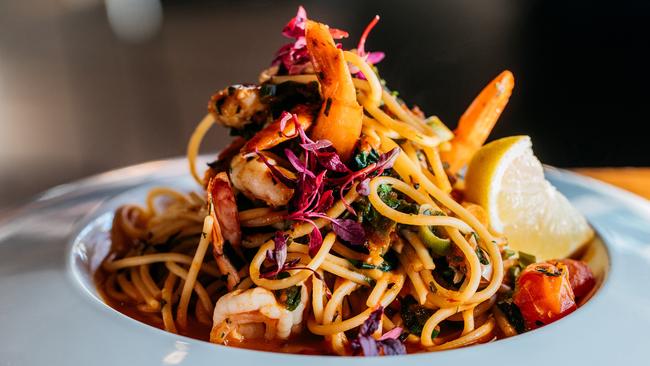 Alex & Co’s seafood pasta. Picture: Kitti Gould
