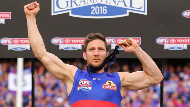 Western Bulldogs premiership hero Matthew Boyd has retired. Picture: Getty Images