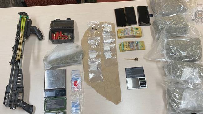 South Burnett police searched the vehicle of the 41-year-old Nanango man as part of Operation Victor Duty.