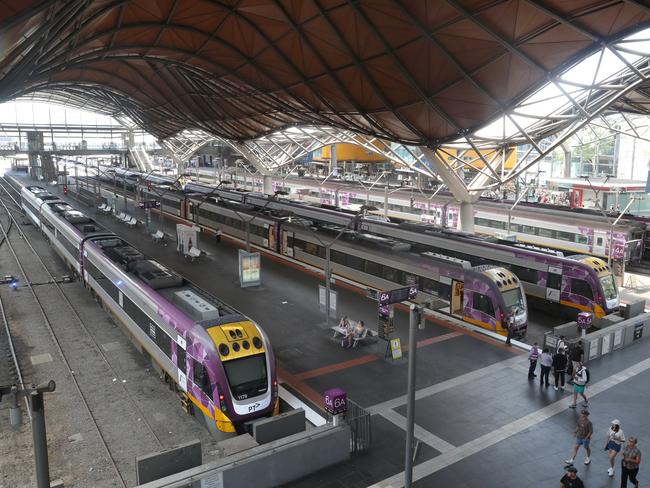 Southern Cross Station was meant to be a ‘world-class destination landmark’ when it underwent a $700m upgrade 20 years ago. Picture: David Crosling