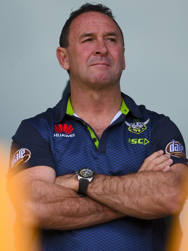 Ricky Stuart masterminded Paul Gallen remaining at Cronulla,. Picture: AAP.