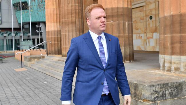 Richard Boyle outside a court in Adelaide on July 30. Picture: AAP