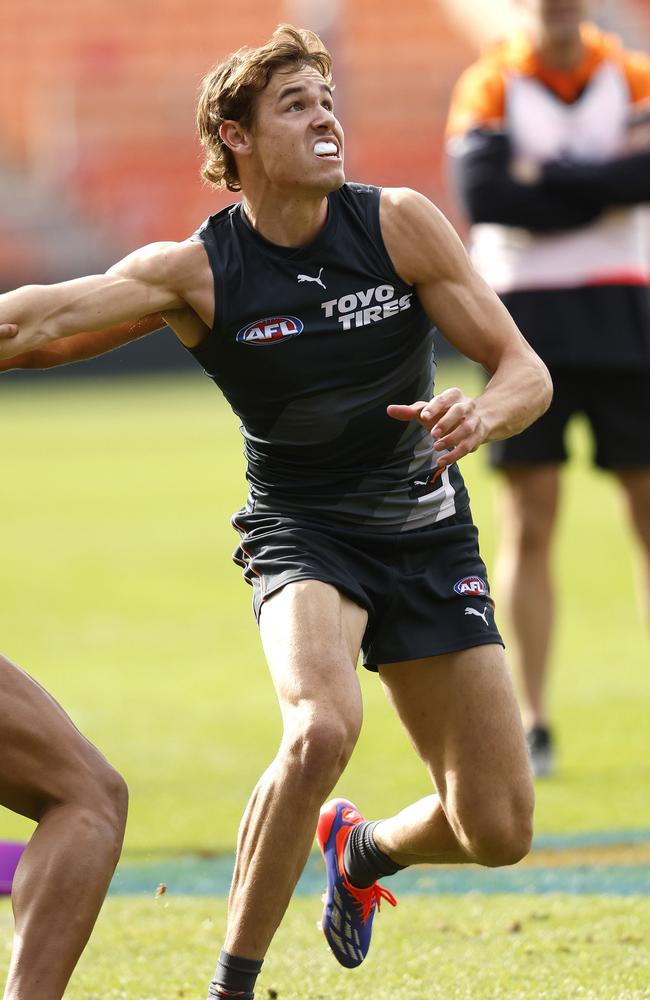 Aaron Cadman is likely to make his way back into the GWS side after five goals in the VFL. Picture: Phil Hillyard.
