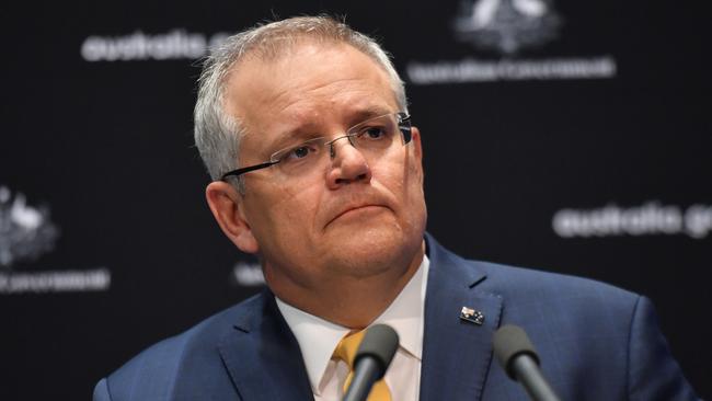 Prime Minister Scott Morrison says he wants sport to return to normal ‘as soon as we can’. Picture: AAP