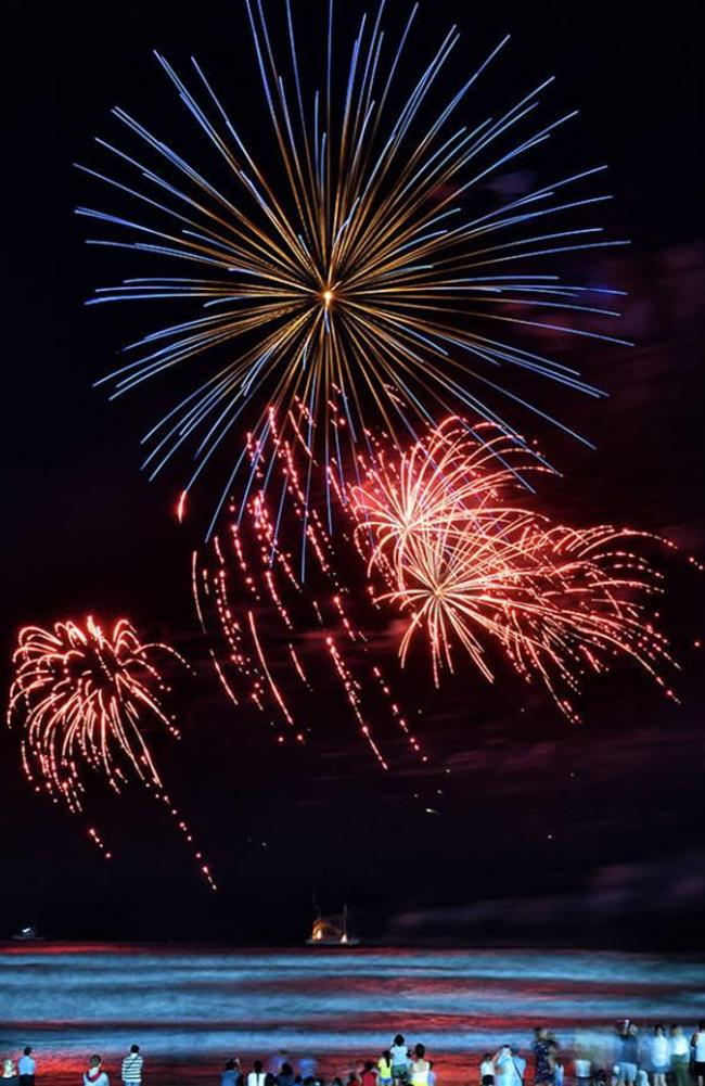 A fireworks display on the Gold Coast on Monday night is under investigation. Picture: Ann Van Breeman