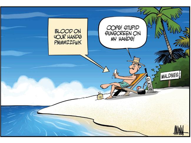 Craig Mann's cartoon, Friday May 7